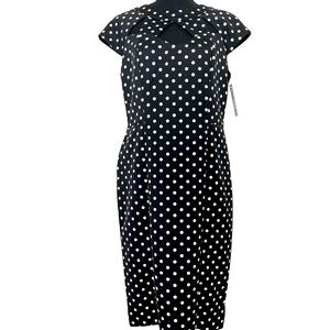 Shelby & Palmer Black Polkadot Dress